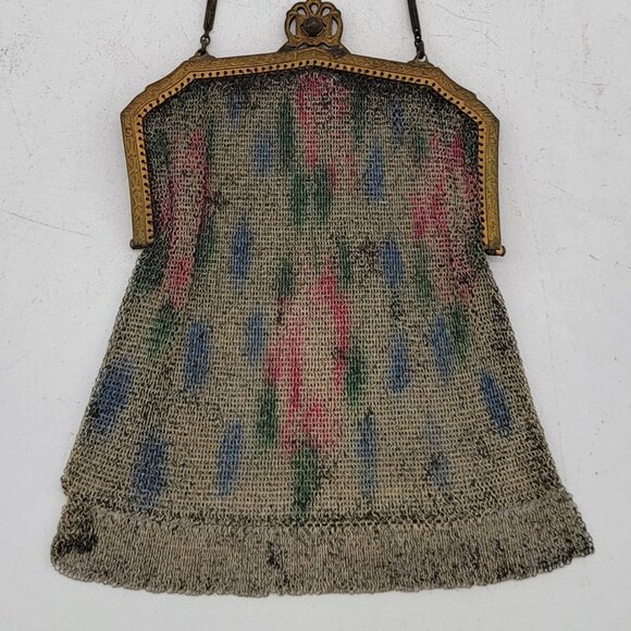 Art Deco Whiting & Davis Dresden Mesh Purse - Picture 4 of 5
